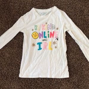Girls Size 7/8 Cat and Jack long sleeve!